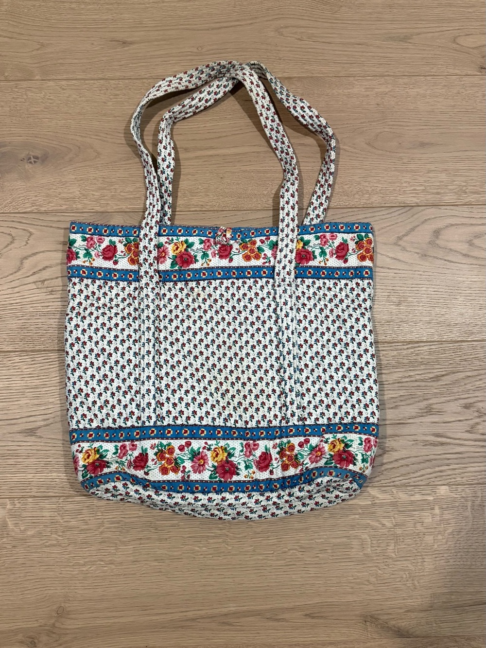 Vintage 1994 Vera Bradley Provence Tote-Made in USA- Rare Retired Pattern
